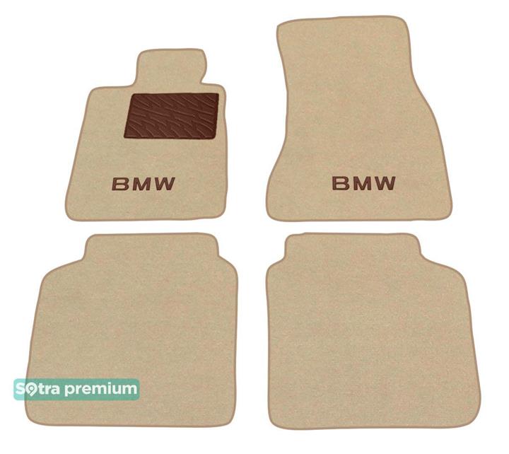 Sotra 08669-CH-BEIGE Interior mats Sotra two-layer beige for BMW 7-series (2015-), set 08669CHBEIGE