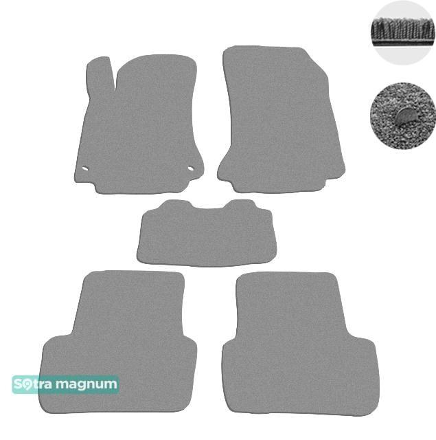 Sotra 08699-MG20-GREY Interior mats Sotra two-layer gray for Mercedes Gla-class (2013-), set 08699MG20GREY