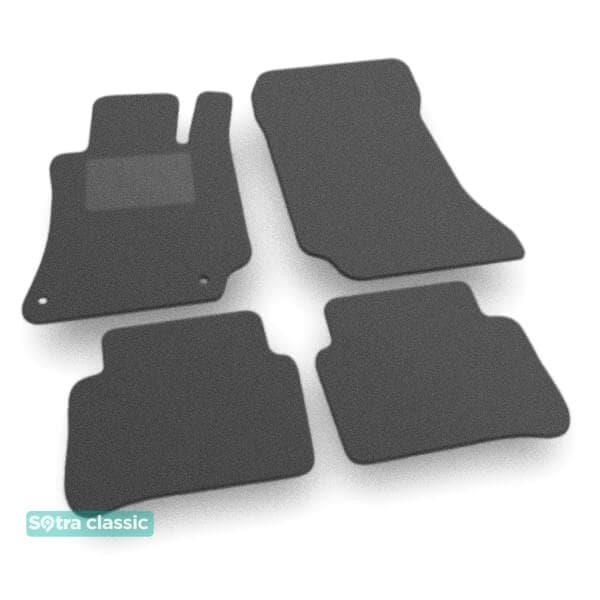 Sotra 08720-GD-GREY Interior mats Sotra two-layer gray for Mercedes Cls-class (2010-), set 08720GDGREY