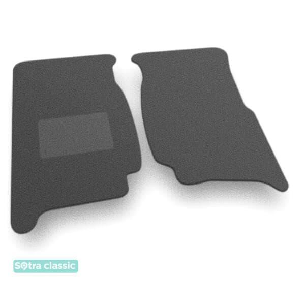 Sotra 08721-GD-GREY Interior mats Sotra two-layer gray for Toyota Land cruiser (1984-), set 08721GDGREY