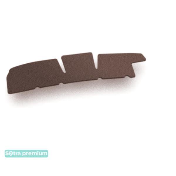 Sotra 08747-CH-CHOCO Interior mats Sotra two-layer brown for Renault Trafic / opel vivaro (2014-), set 08747CHCHOCO