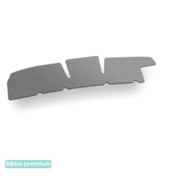 Sotra 08747-CH-GREY Interior mats Sotra two-layer gray for Renault Trafic / opel vivaro (2014-), set 08747CHGREY