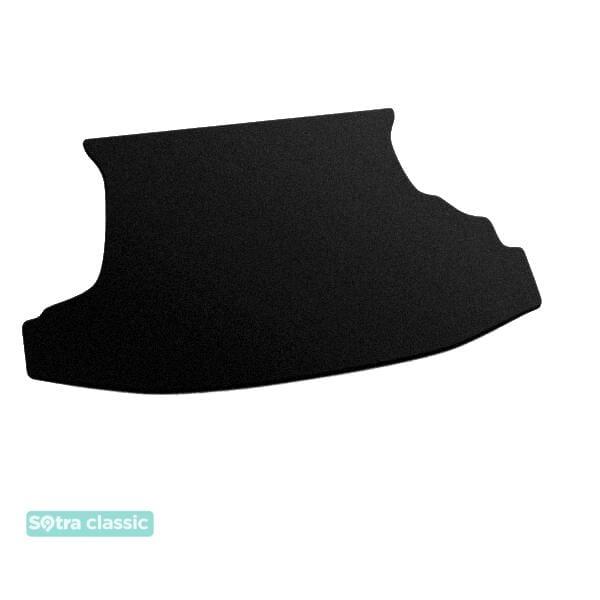 Sotra 00751-GD-BLACK Carpet luggage 00751GDBLACK