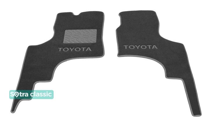 Sotra 00382-1-GD-GREY Interior mats Sotra two-layer gray for Toyota Previa (1990-1999), set 003821GDGREY