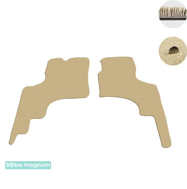Sotra 00382-1-MG20-BEIGE Interior mats Sotra two-layer beige for Toyota Previa (1990-1999), set 003821MG20BEIGE