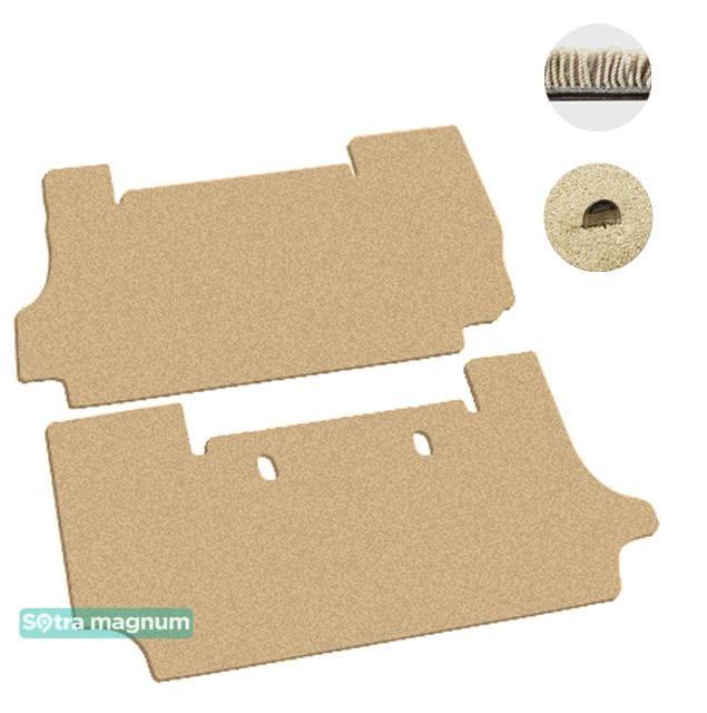 Sotra 00382-5-MG20-BEIGE Interior mats Sotra two-layer beige for Toyota Previa (1990-1999), set 003825MG20BEIGE