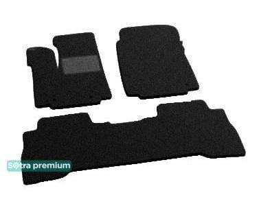 Sotra 00974-2-CH-BLACK Interior mats Sotra two-layer black for Acura Mdx (2002-2006), set 009742CHBLACK