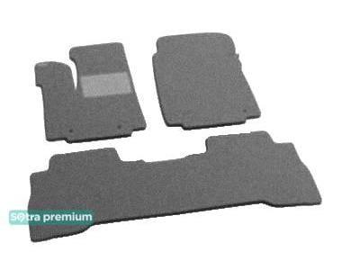Sotra 00974-2-CH-GREY Interior mats Sotra two-layer gray for Acura Mdx (2002-2006), set 009742CHGREY