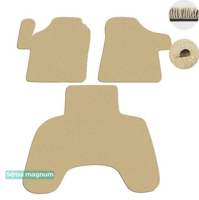Sotra 01449-MG20-BEIGE Interior mats Sotra two-layer beige for Mercedes Vito / viano (1996-2003), set 01449MG20BEIGE