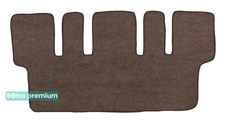 Sotra 06551-3-CH-CHOCO Interior mats Sotra two-layer brown for Citroen C4 picasso (2006-2013), set 065513CHCHOCO
