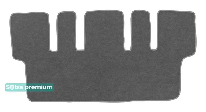 Sotra 06551-3-CH-GREY Interior mats Sotra two-layer gray for Citroen C4 picasso (2006-2013), set 065513CHGREY