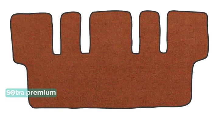 Sotra 06551-3-CH-TERRA Interior mats Sotra two-layer terracotta for Citroen C4 picasso (2006-2013), set 065513CHTERRA