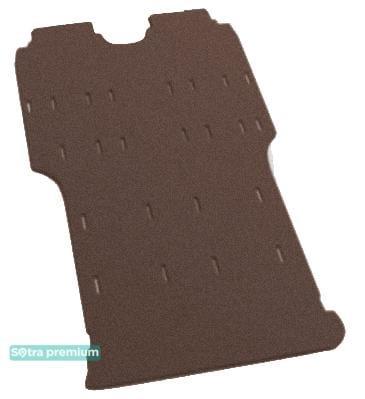Sotra 06788-5-CH-CHOCO Interior mats Sotra two-layer brown for Ford Galaxy (2001-2006), set 067885CHCHOCO