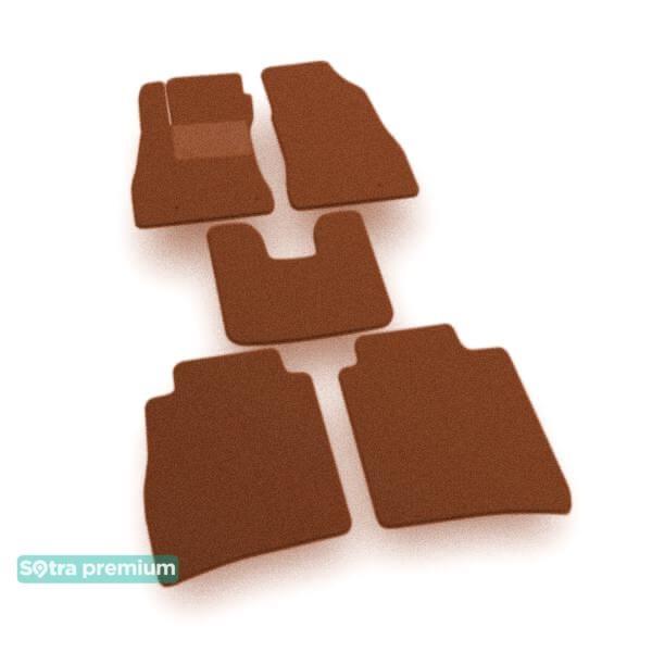 Sotra 08759-CH-TERRA Interior mats Sotra two-layer terracotta for Nissan Sentra (2012-), set 08759CHTERRA