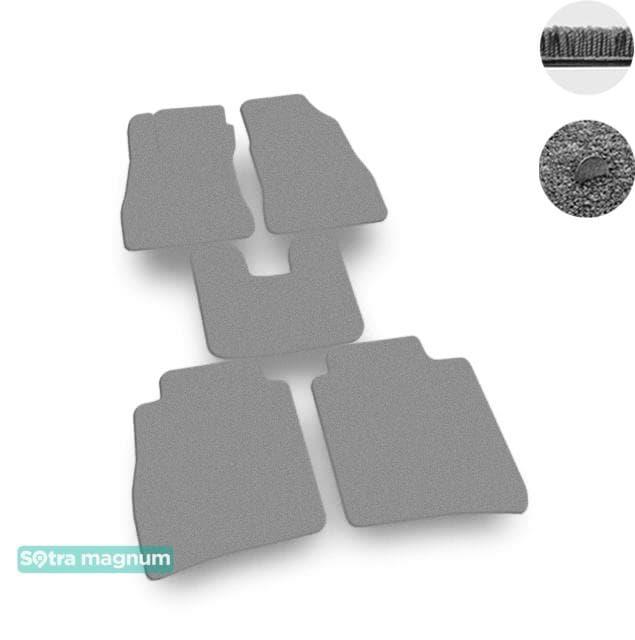 Sotra 08759-MG20-GREY Interior mats Sotra two-layer gray for Nissan Sentra (2012-), set 08759MG20GREY