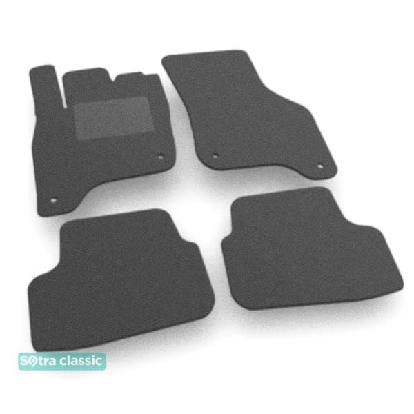 Sotra 08772-GD-GREY Interior mats Sotra two-layer gray for Volkswagen e-golf (2014-), set 08772GDGREY