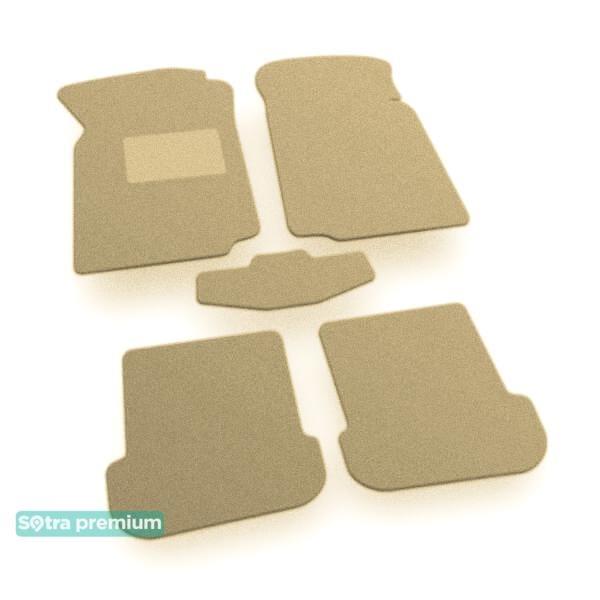Sotra 08778-CH-BEIGE Interior mats Sotra two-layer beige for Chery Amulet (2012-2014), set 08778CHBEIGE