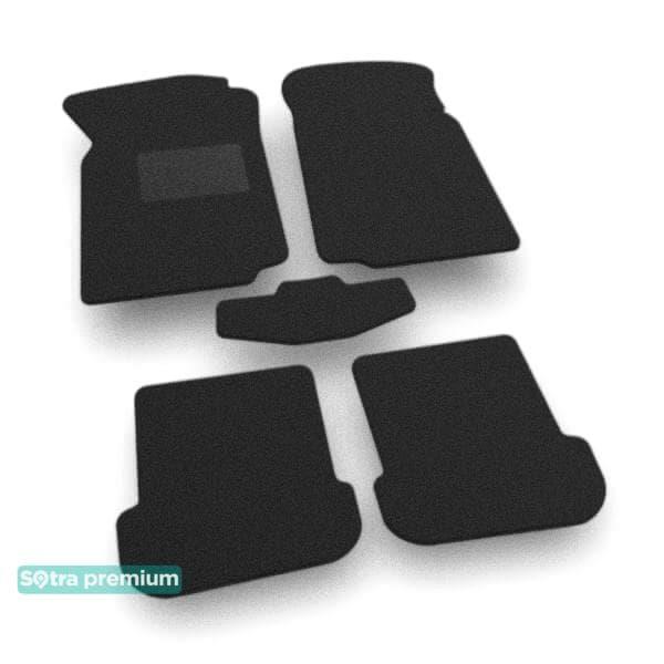 Sotra 08778-CH-BLACK Interior mats Sotra two-layer black for Chery Amulet (2012-2014), set 08778CHBLACK