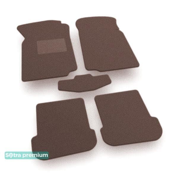 Sotra 08778-CH-CHOCO Interior mats Sotra two-layer brown for Chery Amulet (2012-2014), set 08778CHCHOCO