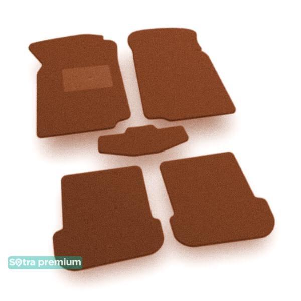 Sotra 08778-CH-TERRA Interior mats Sotra two-layer terracotta for Chery Amulet (2012-2014), set 08778CHTERRA