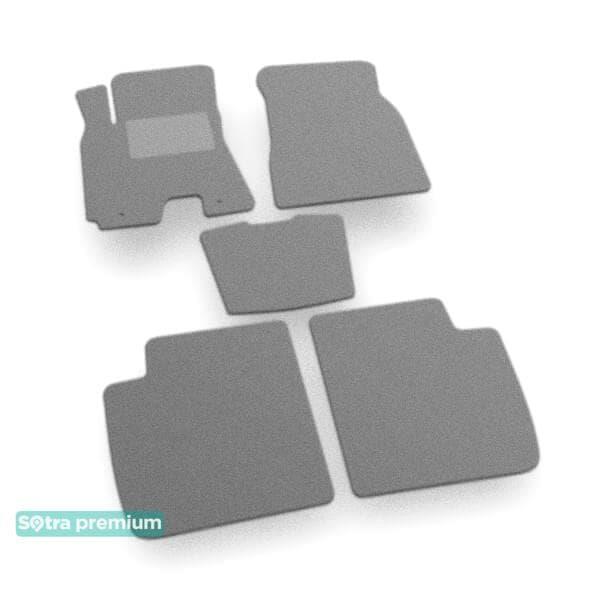 Sotra 08783-CH-GREY Interior mats Sotra two-layer gray for Chery Tiggo 3 (2014-), set 08783CHGREY