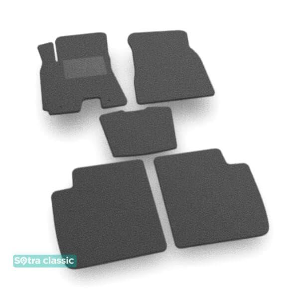 Sotra 08783-GD-GREY Interior mats Sotra two-layer gray for Chery Tiggo 3 (2014-), set 08783GDGREY