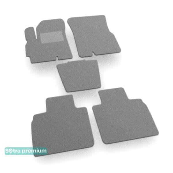 Sotra 08784-CH-GREY Interior mats Sotra two-layer gray for Chery Tiggo 5 (2015-), set 08784CHGREY