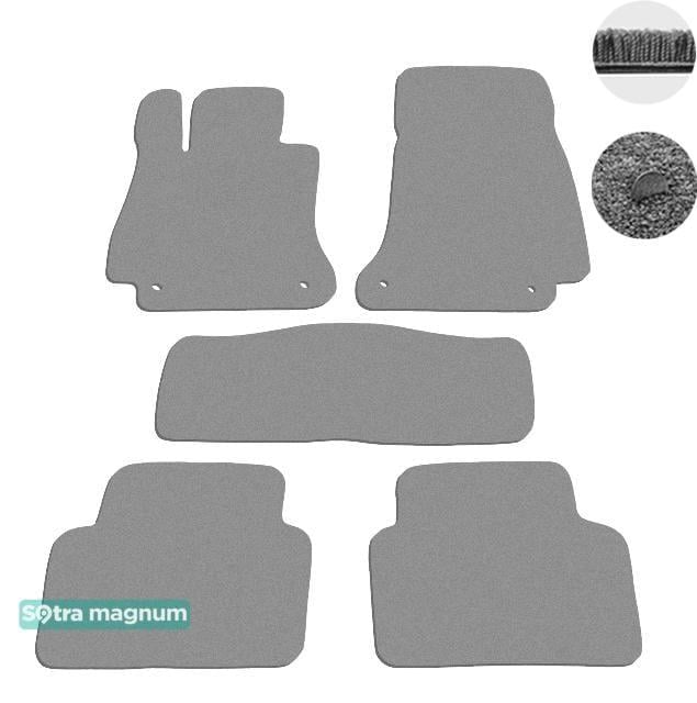 Sotra 08797-MG20-GREY Interior mats Sotra two-layer gray for Mercedes E-class (2017-), set 08797MG20GREY