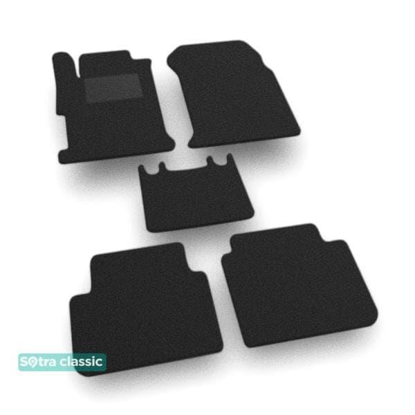 Sotra 08822-GD-BLACK Interior mats Sotra two-layer black for Acura Ilx (2012-), set 08822GDBLACK