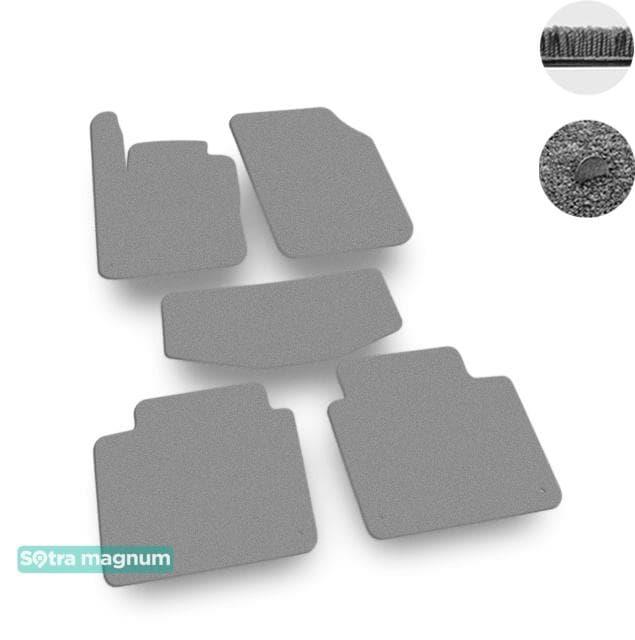 Sotra 08825-MG20-GREY Interior mats Sotra two-layer gray for Volvo V90 (2016-), set 08825MG20GREY