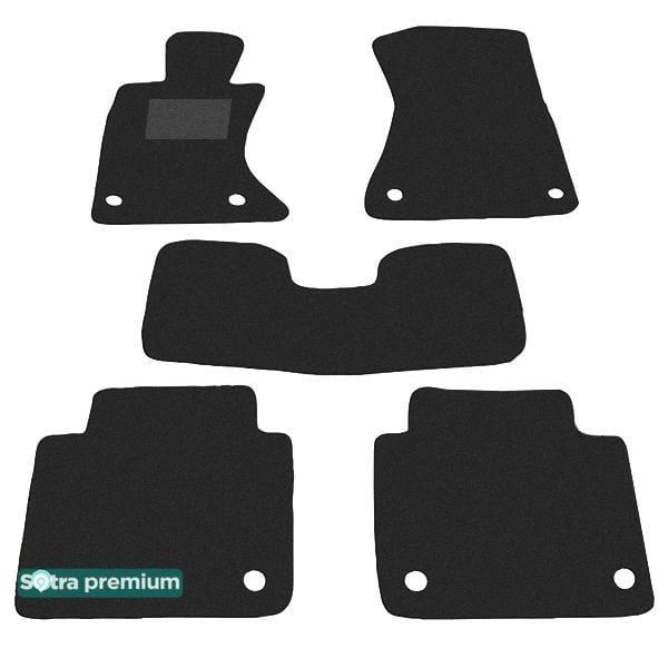Sotra 90003-CH-BLACK Interior mats Sotra two-layer black for Lexus Gs (2015-), set 90003CHBLACK