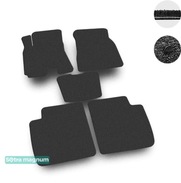 Sotra 08783-MG15-BLACK Interior mats Sotra two-layer black for Chery Tiggo 3 (2014-) 08783MG15BLACK