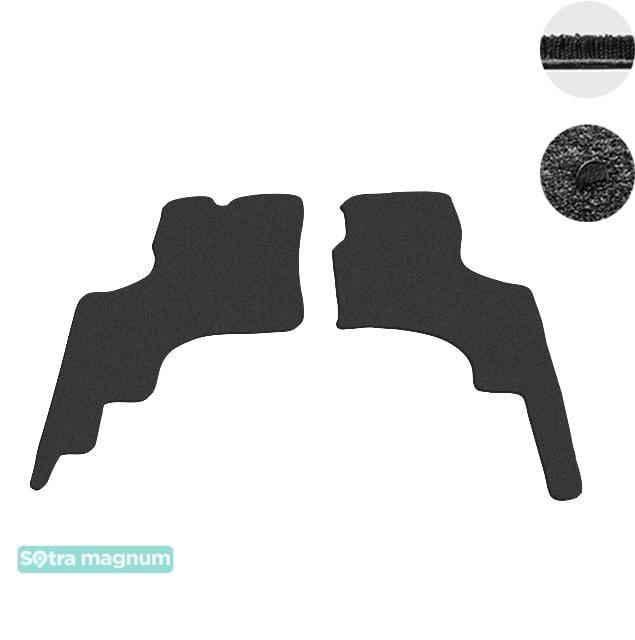 Sotra 00382-1-MG15-BLACK Interior mats Sotra two-layer black for Toyota Previa (1990-1999) 003821MG15BLACK