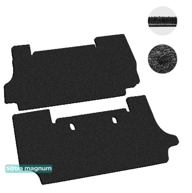 Sotra 00382-5-MG15-BLACK Interior mats Sotra two-layer black for Toyota Previa (1990-1999) 003825MG15BLACK
