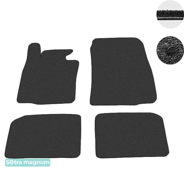 Sotra 08806-MG15-BLACK Interior mats Sotra two-layer black for BMW Countryman (2010-2016) 08806MG15BLACK