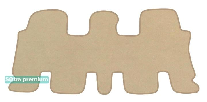 Sotra 07461-6-CH-BEIGE Interior mats Sotra two-layer beige for Hyundai Grand santa fe (2013-2018) 074616CHBEIGE
