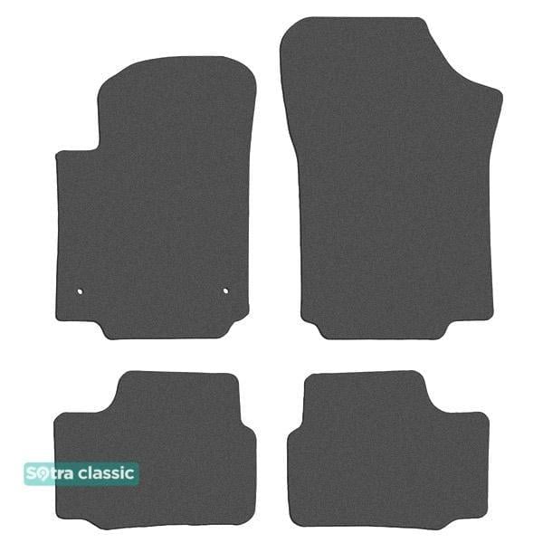 Sotra 90017-GD-GREY Interior mats Sotra two-layer gray for Skoda Citigo (2012-) 90017GDGREY