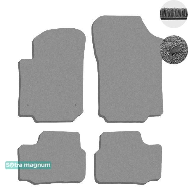 Sotra 90017-MG20-GREY Interior mats Sotra two-layer gray for Skoda Citigo (2012-) 90017MG20GREY