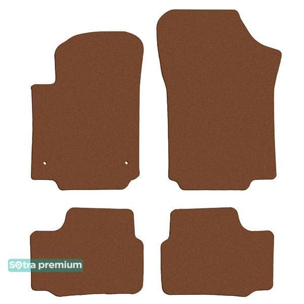 Sotra 90018-CH-TERRA Interior mats Sotra two-layer terracotta for Seat Mii (2012-) 90018CHTERRA
