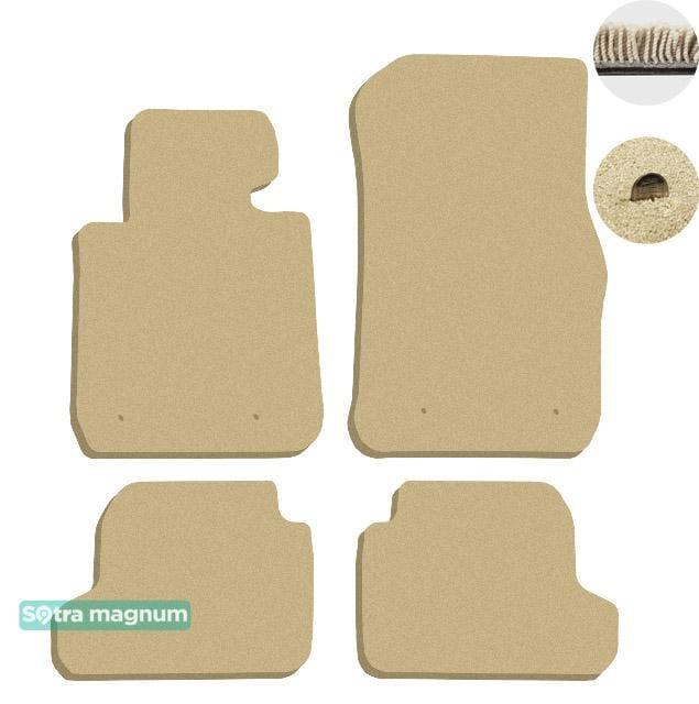 Sotra 90019-MG20-BEIGE Interior mats Sotra two-layer beige for BMW 2-series (2014-) 90019MG20BEIGE