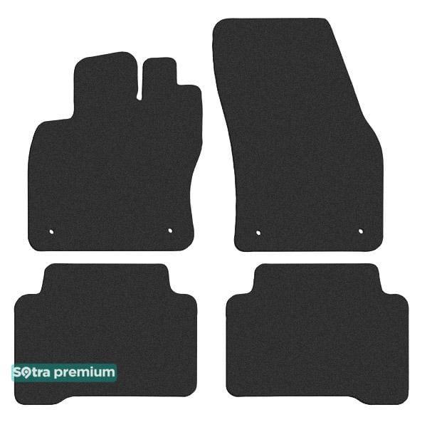 Sotra 90051-CH-BLACK Interior mats Sotra two-layer black for Volkswagen Touran (2015-) 90051CHBLACK