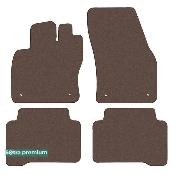 Sotra 90051-CH-CHOCO Interior mats Sotra two-layer brown for Volkswagen Touran (2015-) 90051CHCHOCO
