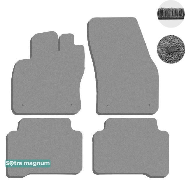 Sotra 90051-MG20-GREY Interior mats Sotra two-layer gray for Volkswagen Touran (2015-) 90051MG20GREY