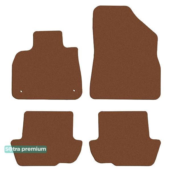 Sotra 90052-CH-TERRA Interior mats Sotra two-layer terracotta for Citroen Ds5 (2011-) 90052CHTERRA
