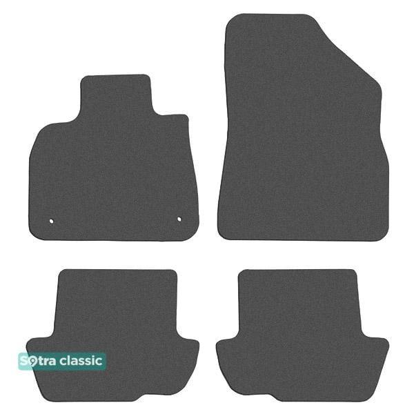 Sotra 90052-GD-GREY Interior mats Sotra two-layer gray for Citroen Ds5 (2011-) 90052GDGREY