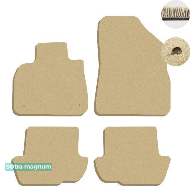 Sotra 90052-MG20-BEIGE Interior mats Sotra two-layer beige for Citroen Ds5 (2011-) 90052MG20BEIGE