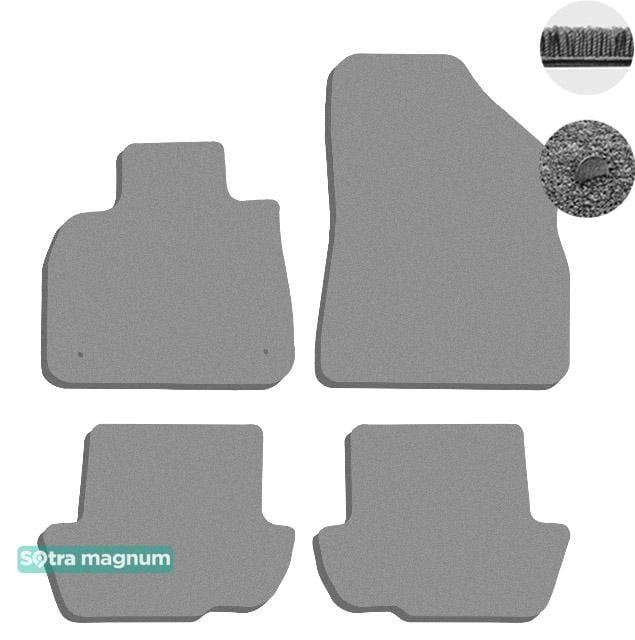 Sotra 90052-MG20-GREY Interior mats Sotra two-layer gray for Citroen Ds5 (2011-) 90052MG20GREY