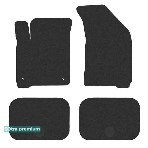 Sotra 90053-CH-BLACK Interior mats Sotra two-layer black for Fiat Freemont (2012-) 90053CHBLACK