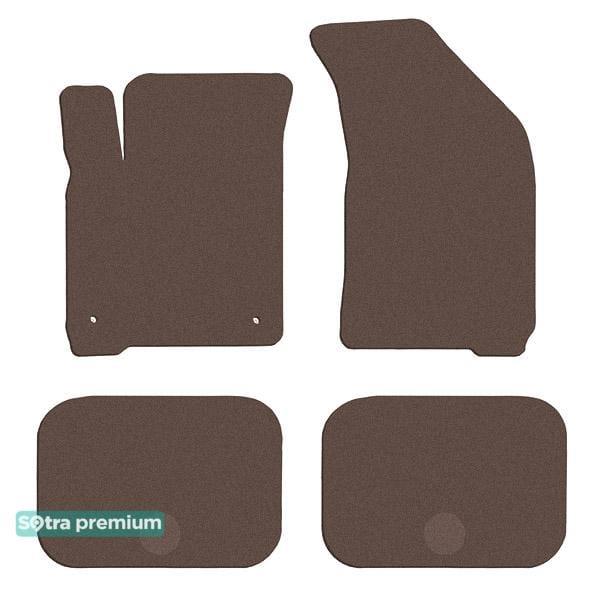 Sotra 90053-CH-CHOCO Interior mats Sotra two-layer brown for Fiat Freemont (2012-) 90053CHCHOCO