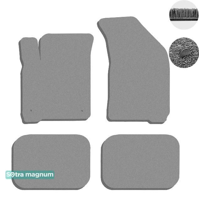 Sotra 90053-MG20-GREY Interior mats Sotra two-layer gray for Fiat Freemont (2012-) 90053MG20GREY